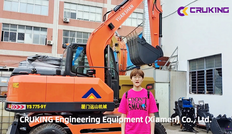 CRUKING | YUANSHAN YS775-9Y Wheeled Excavator