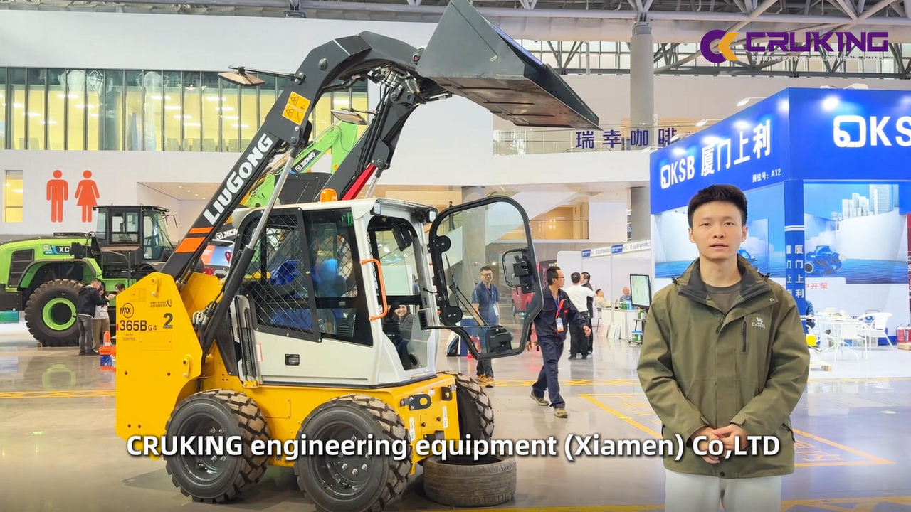 LIUGONG 365B Skid Steer Loader: Strong on Any Worksite