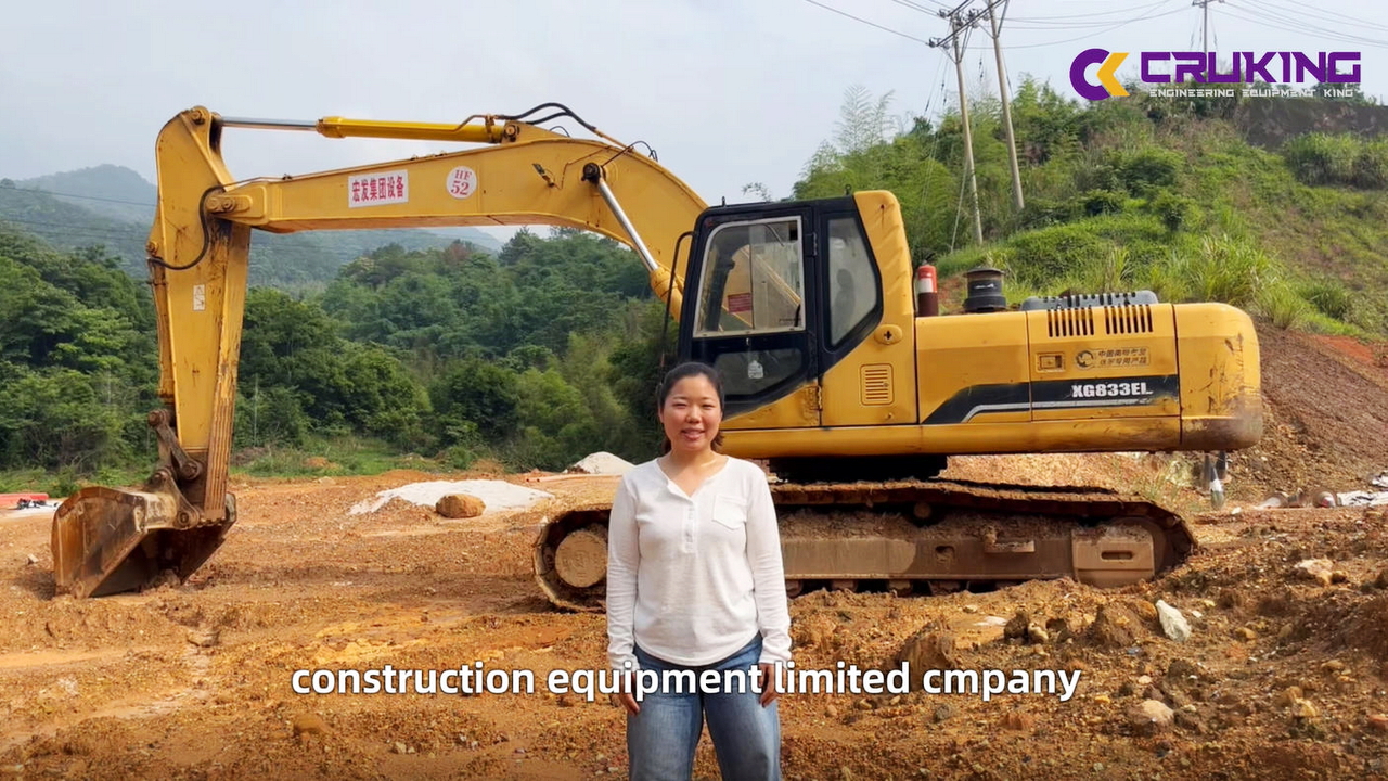 Take on Any Terrain with The XGMA XG833EL Crawler Excavator