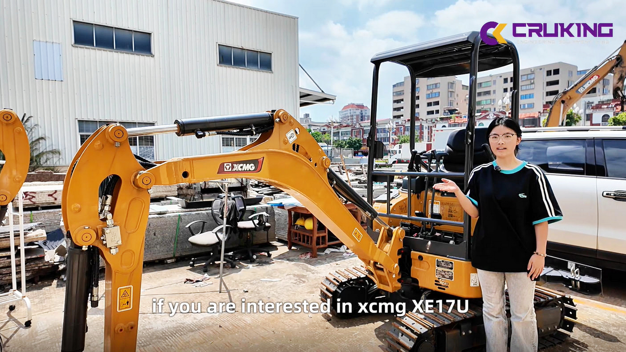 A Powerful XCMG XE17U Crawler Excavator Worth Seeing