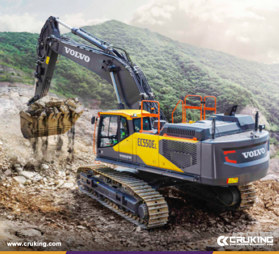 VOLVO EC530E And EC550E Excavator