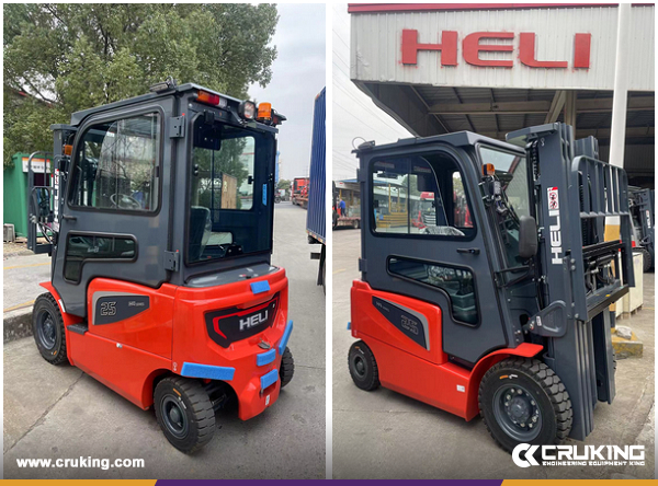 Chile-1 Unit HELI CPD25-A3H4-M Forklift