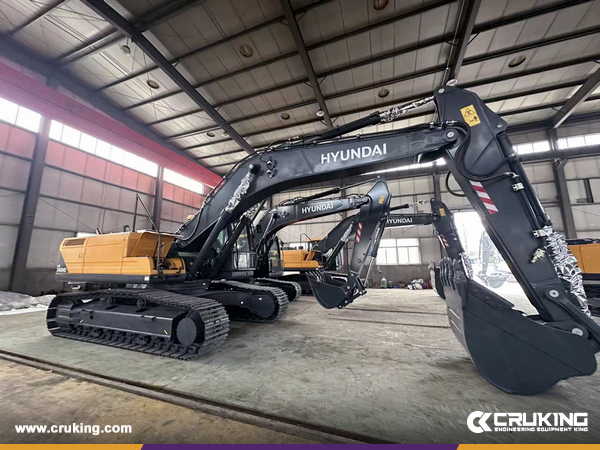 Algeria - 4 Units HYUNDAI HX340HD Crawler Excavator