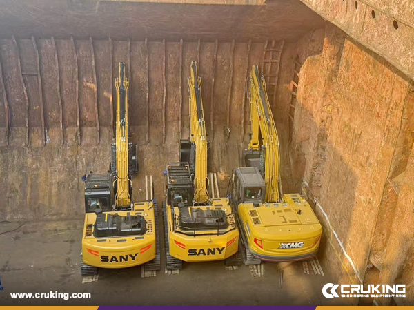 Solomon Islands - 2 Unit XCMG XE215C Crawler Excavator & 1 Unit XC948 Wheel Loader