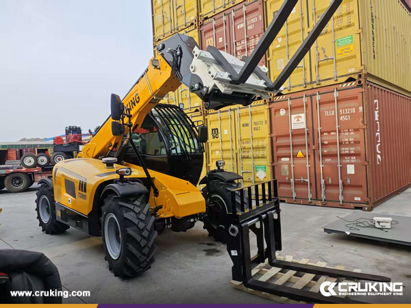 Solomon Islands - 1 Unit CRUKING T3007 Telehandler & SINOTRUK ZZ1107D3415C1R Dump Truck